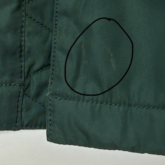 Everlane The ReNew Long Parka Coat Sacrab Green Men's Medium NWT Primaloft - Picture 13 of 16